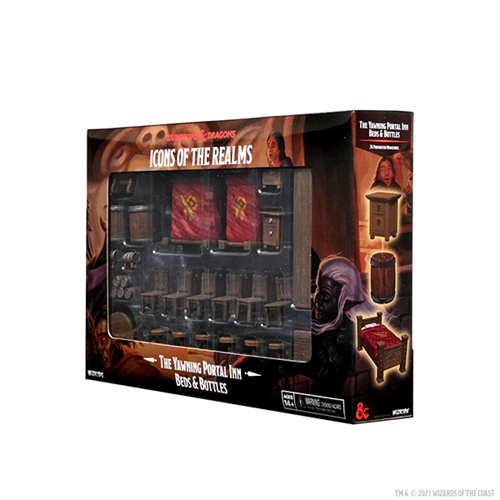 DnD - Beds & Bottles - The Yawning Portal Inn - Icons of the Realms DnD Terrain